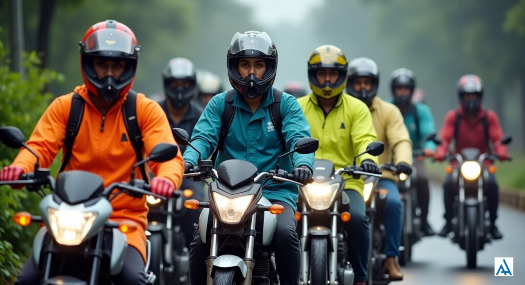 Monsoon Riding Gear for Motorcyclists in India 2025